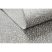 Fonott sizal flat szőnyeg 48832637 Körök, pontok szürke / krém 120x170 cm