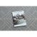Fonott sizal flat szőnyeg 48731637 Négyzetek rombusz, геометричен szürke / krém 140x200 cm