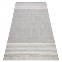 Fonott sizal flat szőnyeg 48829637 szürke 140x200 cm