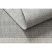 Fonott sizal flat szőnyeg 48829637 szürke 160x230 cm