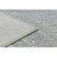 Fonott sizal flat szőnyeg 48832637 Körök, pontok szürke / krém 200x290 cm