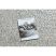 Fonott sizal flat szőnyeg 48832367 Körök, pontok krém / szürke 80x150 cm