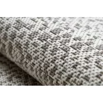 Kab. Fonott sizal Flat szőnyeg kör 48834866 Pontok elpirul krém kör 120 cm