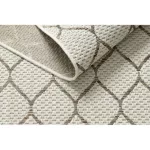 Kab. Fonott sizal szőnyeg boho 46211061 Lóhere Marokkói Trellis bézs 200x290 cm