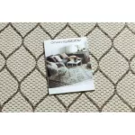 Kab. Fonott sizal szőnyeg boho 46211061 Lóhere Marokkói Trellis bézs 80x150 cm