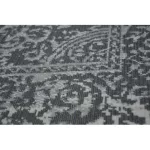 Kab. Vintage szőnyeg 22208/356 szürke klasszikus rozetta 200x290 cm