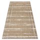 FLAT 48965265 Szizál szőnyeg Trellis vintage - natúr bézs szalmaszín, zsinór 80x150 cm