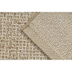 Kab. FLAT 49371265 Szizál szőnyeg Trellis - natúr bézs szalmaszín, zsinór 80x150 cm