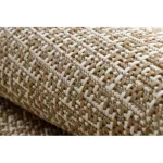 Kab. FLAT 49371265 Szizál szőnyeg Trellis - natúr bézs szalmaszín, zsinór 80x150 cm