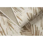 Kab. FLAT 48977256 Szizál szőnyeg Pálmalevelek - natúr bézs szalmaszín, zsinór 140x200 cm