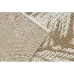 Kab. FLAT 48977256 Szizál szőnyeg Pálmalevelek - natúr bézs szalmaszín, zsinór 160x230 cm