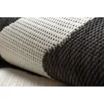 Kab. Fonott sizal flat szőnyeg 49377690 Hullám krém / fekete 160x230 cm