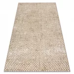 Kab. FLAT 48955265 Szizál szőnyeg Geometrikus - natúr bézs szalmaszín, zsinór 200x290 cm