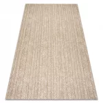 Kab. FLAT 48964265 Szizál szőnyeg Halszálkás - natúr bézs szalmaszín, zsinór 200x290 cm