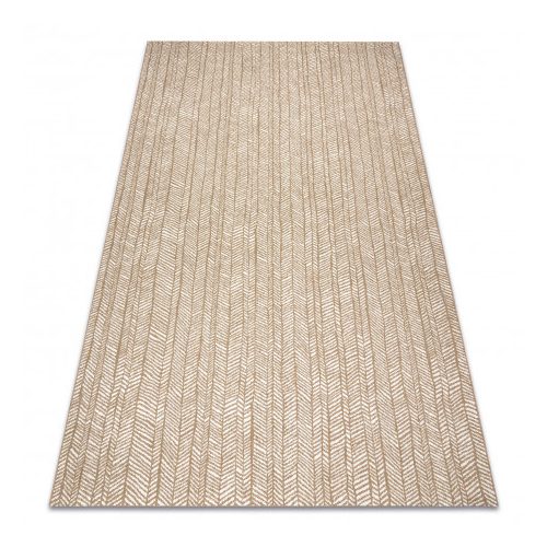 FLAT 48964265 Szizál szőnyeg Halszálkás - natúr bézs szalmaszín, zsinór 200x290 cm