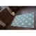 Scandi szőnyeg 18209/031 - CSILLAGOK 120x170 cm