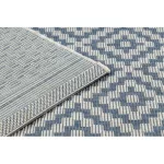 Kab. Fonott sizal flat szőnyeg 48357/951 négyzetek 140x200 cm