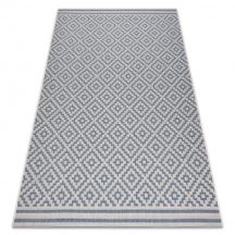Fonott sizal flat szőnyeg 48357/951 négyzetek 160x230 cm