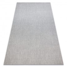   Fonott sizal flat szőnyeg 48663/037 ezüst egyenruha 80x150 cm
