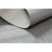 Fonott sizal flat szőnyeg 48663/037 ezüst egyenruha 80x150 cm