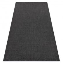 Fonott sizal flat szőnyeg 48663/090 fekete SIMA 160x230 cm