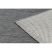 Fonott sizal flat szőnyeg 48663/920 antracit SIMA 200x290 cm