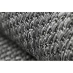 Kab. Fonott sizal flat szőnyeg 48663/920 antracit SIMA 200x290 cm