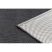 Fonott sizal flat szőnyeg 48663/090 fekete SIMA 80x150 cm