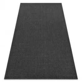   Kab. Fonott sizal flat szőnyeg 48663/090 fekete SIMA 140x200 cm