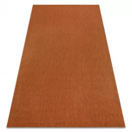   Kab. Fonott sizal flat szőnyeg 48663/120 terrakotta SIMA 140x200 cm