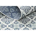 Kab. Fonott sizal color szőnyeg 19246/969 Virágok Fehér 80x150 cm