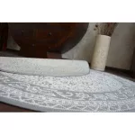 Kab. Fonott sizal flat szőnyeg kör48691/637 ÓLOMÜVEG kör 120 cm