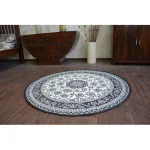 Kab. Fonott sizal flat szőnyeg kör48691/690 ÓLOMÜVEG kör 120 cm