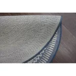 Kab. Fonott sizal flat szőnyeg kör48695/591 ÓLOMÜVEG kör 120 cm