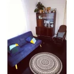 Kab. Fonott sizal flat szőnyeg kör48695/690 ÓLOMÜVEG kör 120 cm