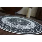 Kab. Fonott sizal flat szőnyeg kör48756/960 ÓLOMÜVEG kör 120 cm