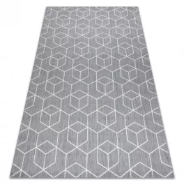   Kab. Fonott sizal flat szőnyeg 48655/637 TAKARÓKA 3D 140x200 cm
