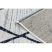 Fonott sizal color szőnyeg 47272/396 Rombusz Négyzetek Fehér 60x110 cm