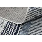 Kab. Fonott sizal color szőnyeg 47276/396 Csíkok Fehér 140x200 cm