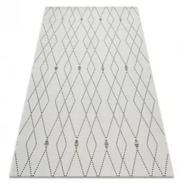   Kab. Fonott sizal color szőnyeg 19443/062 Rombusz Krém 80x150 cm