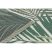 Fonott sizal color szőnyeg 19433/062 Levelek Zöld DZSUNGEL 80x150 cm