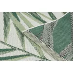 Kab. Fonott sizal color szőnyeg 19434/062 Levelek Zöld DZSUNGEL 80x150 cm