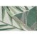 Fonott sizal color szőnyeg 19434/062 Levelek Zöld DZSUNGEL 80x150 cm