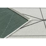 Kab. Fonott sizal color szőnyeg 19447/062 Rombusz Háromszögek Krém 140x200 cm