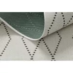 Kab. Fonott sizal color szőnyeg 19443/062 Rombusz Krém 140x200 cm