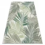 Kab. Fonott sizal color szőnyeg 19433/062 Levelek Zöld DZSUNGEL 140x200 cm