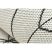 Fonott sizal color szőnyeg 19447/062 Rombusz Háromszögek Krém 160x230 cm