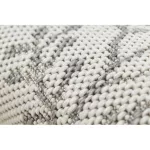 Kab. Fonott sizal flat szőnyeg 48774/367 Levelek Madarak krém szürke 200x290 cm