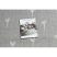 Fonott sizal flat szőnyeg 48779/637  szürke krém  80x150 cm
