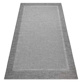   Kab. Fonott sizal szőnyeg boho 46201575 Keret szürke 120x170 cm